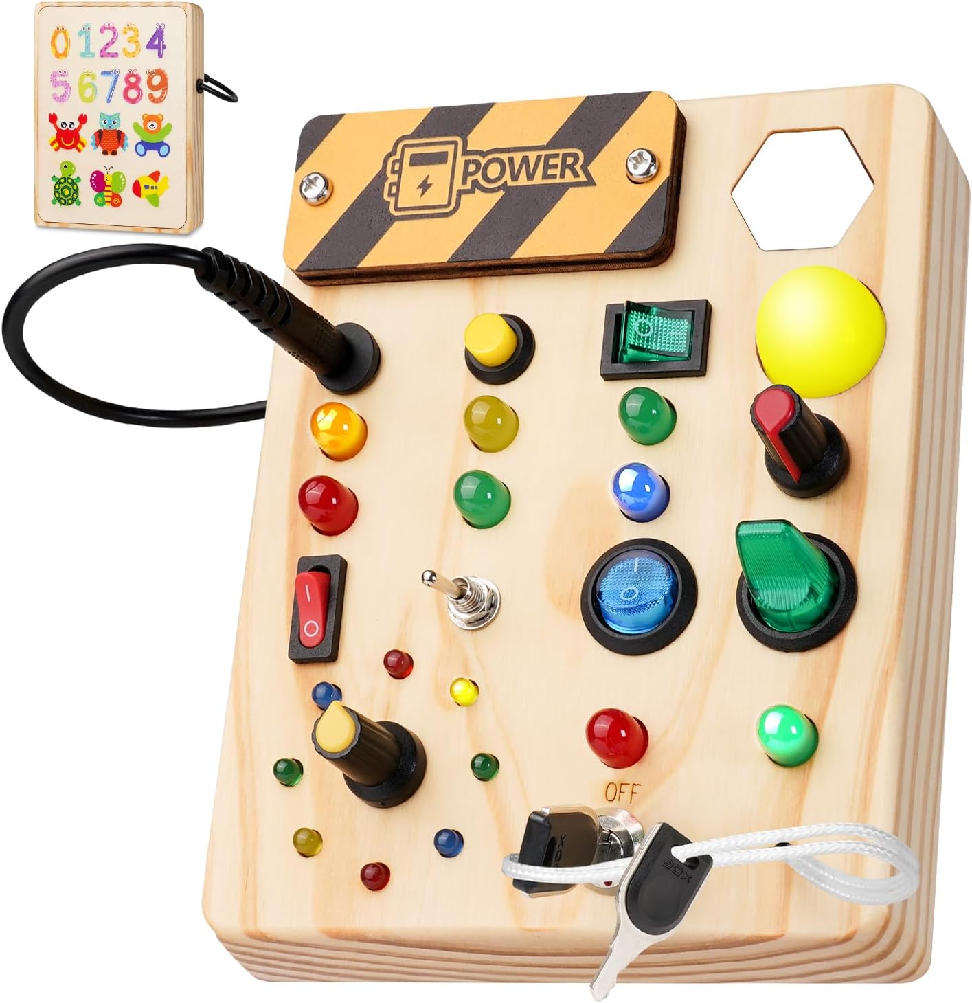 Montessori Toddler Dot Chart - Discover with Creative Lights