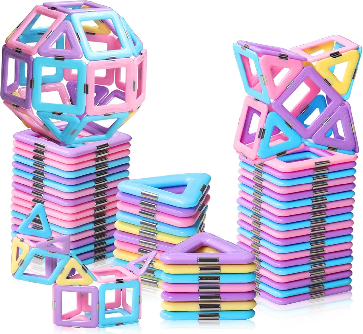 Magnetic Tiles Playset - Create Endless Building Adventures