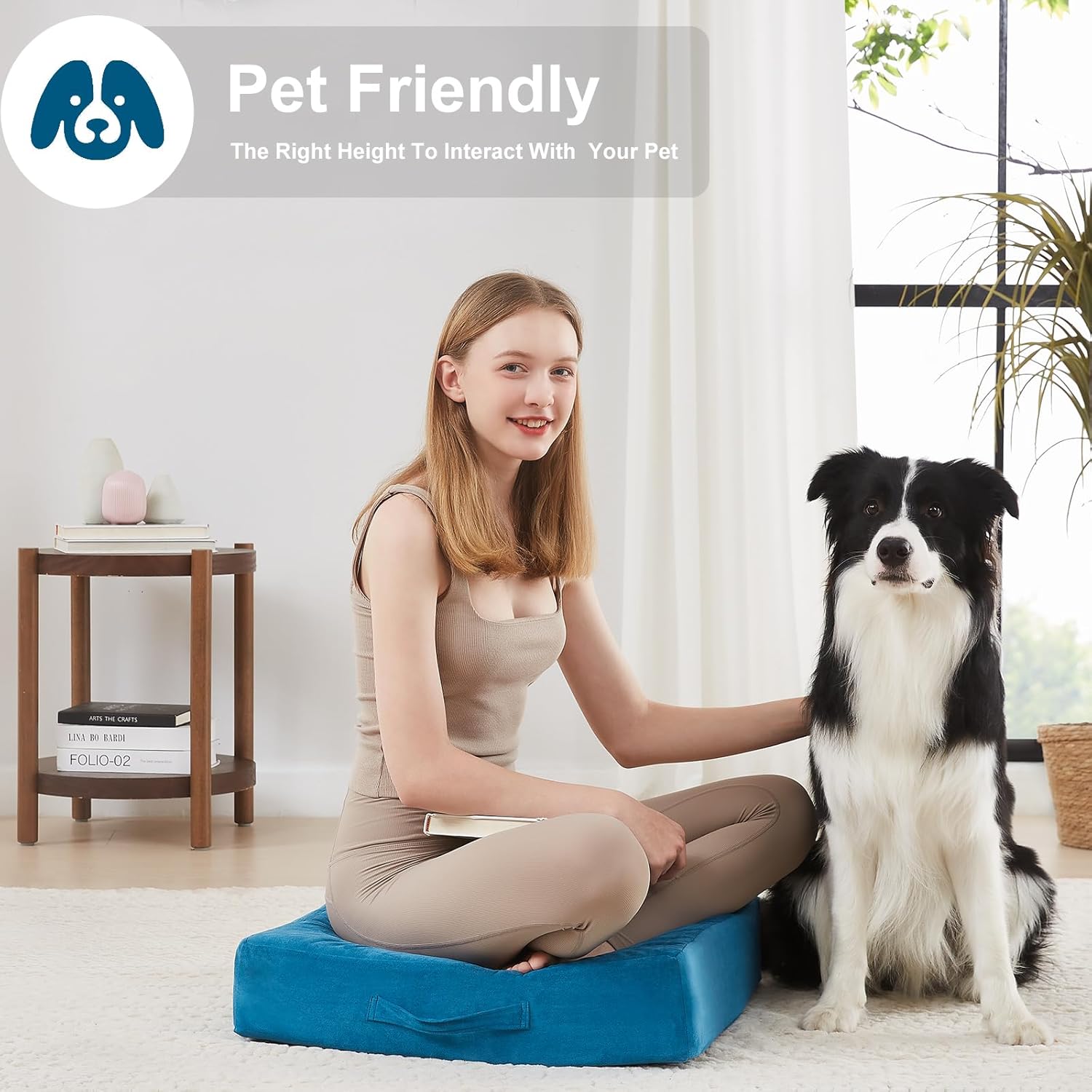 ZenCushion - Luxurious Meditation Cushion with Comfortable Cover