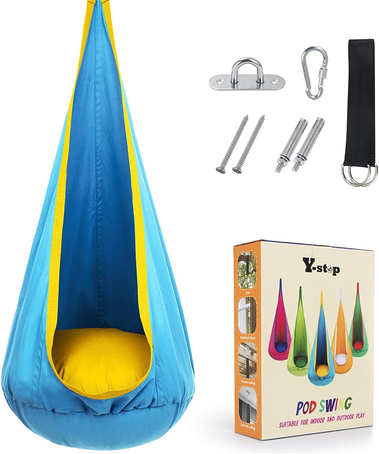 HangingJoy Children's Hammock - Create a Play Paradise of Rest