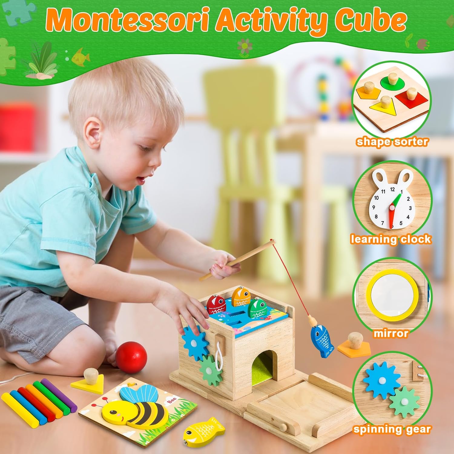 Educational Baby Meal Set - Educational Playset for Growing Babies