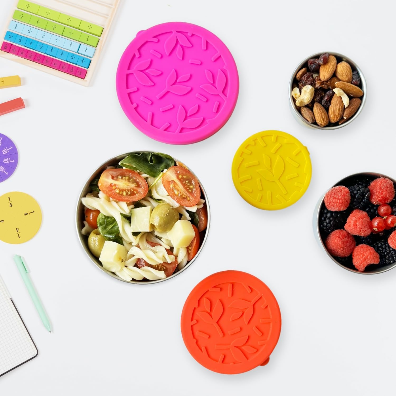 FreshBox Set – RVS Lunch Boxes with Lid