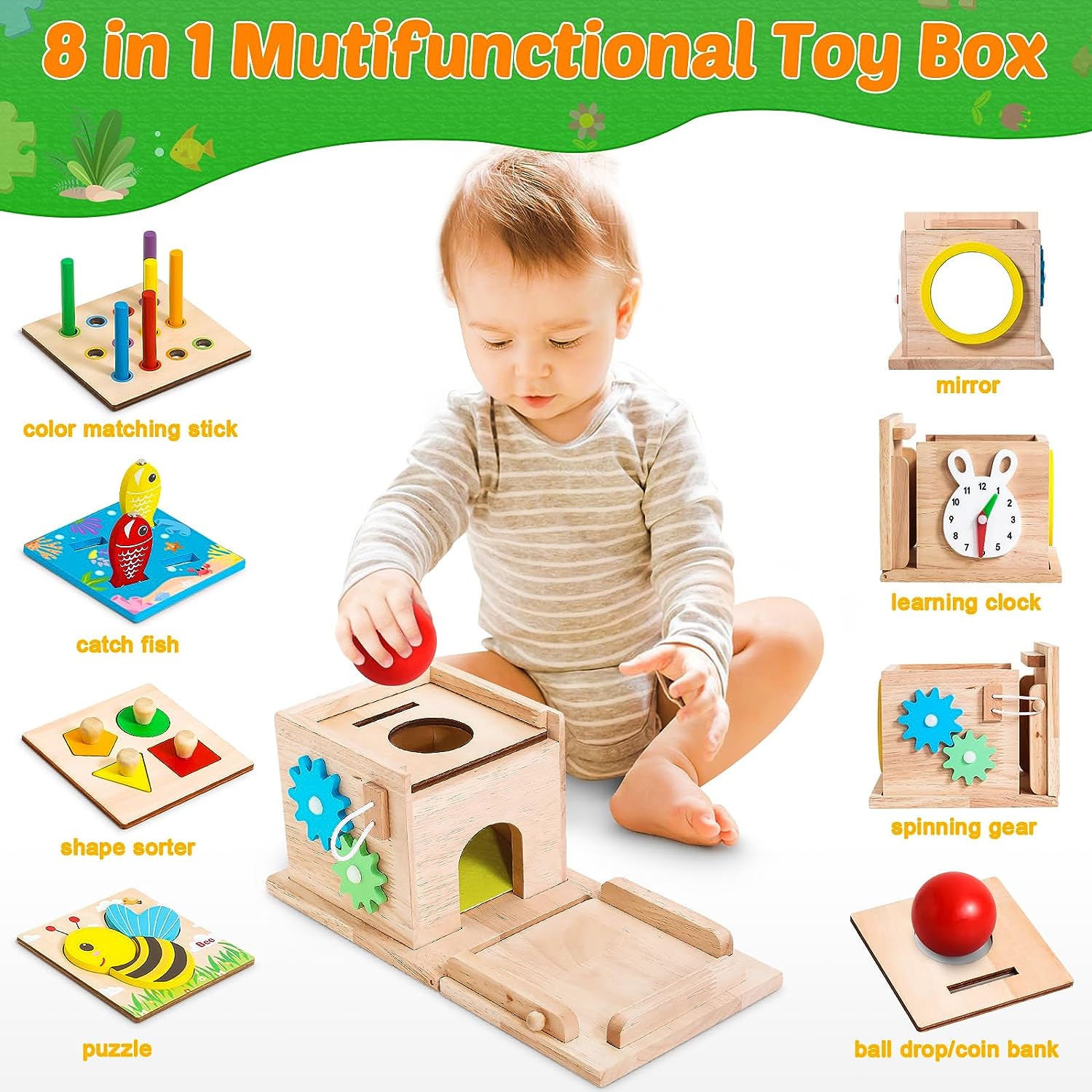 Educational Baby Meal Set - Educational Playset for Growing Babies