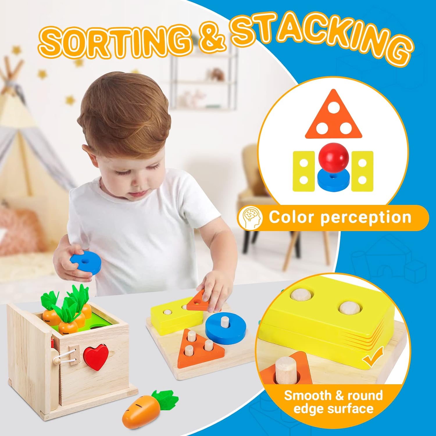 Educational Baby Meal Set - Educational Playset for Growing Babies