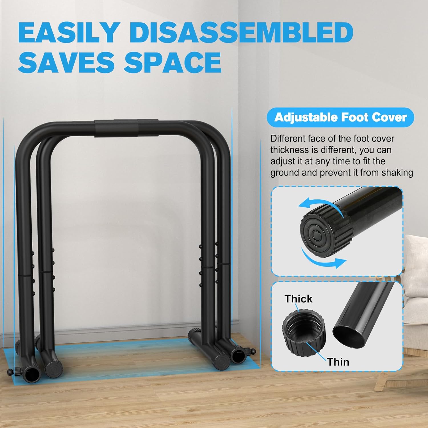 PowerDip - Stable Dip Station &amp; Push-Up Stand