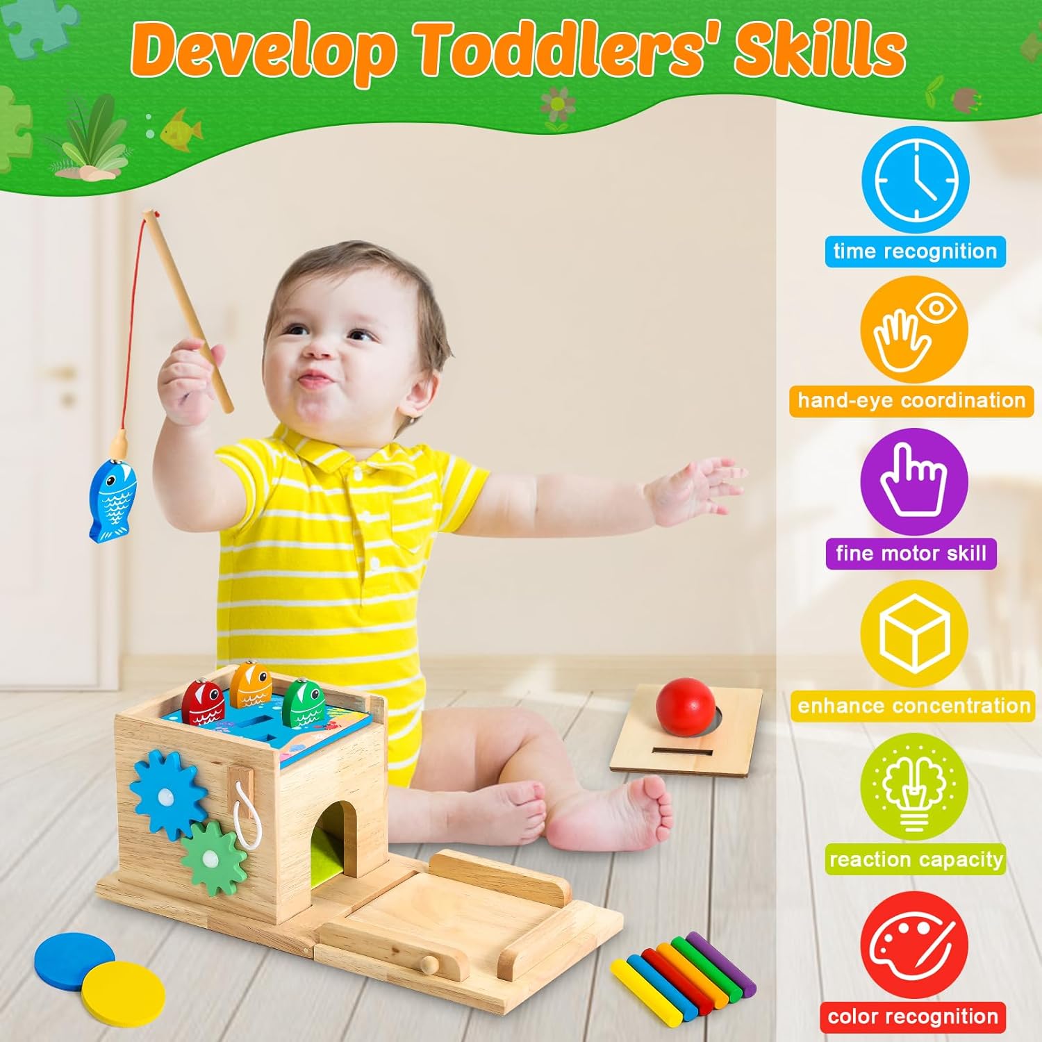 Educational Baby Meal Set - Educational Playset for Growing Babies
