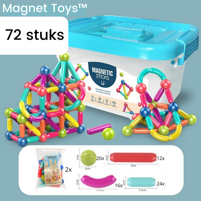 Magnetisk leksak byggsats - Lek för utbildningsutveckling