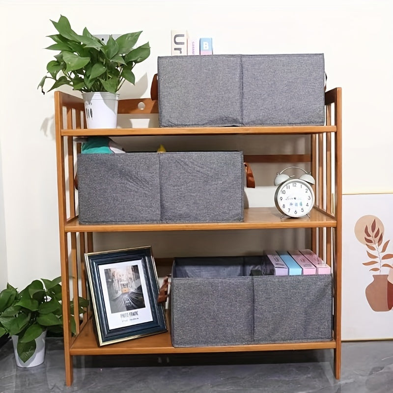 ChicOrganize - Elegant Folding Storage Baskets Set of 3