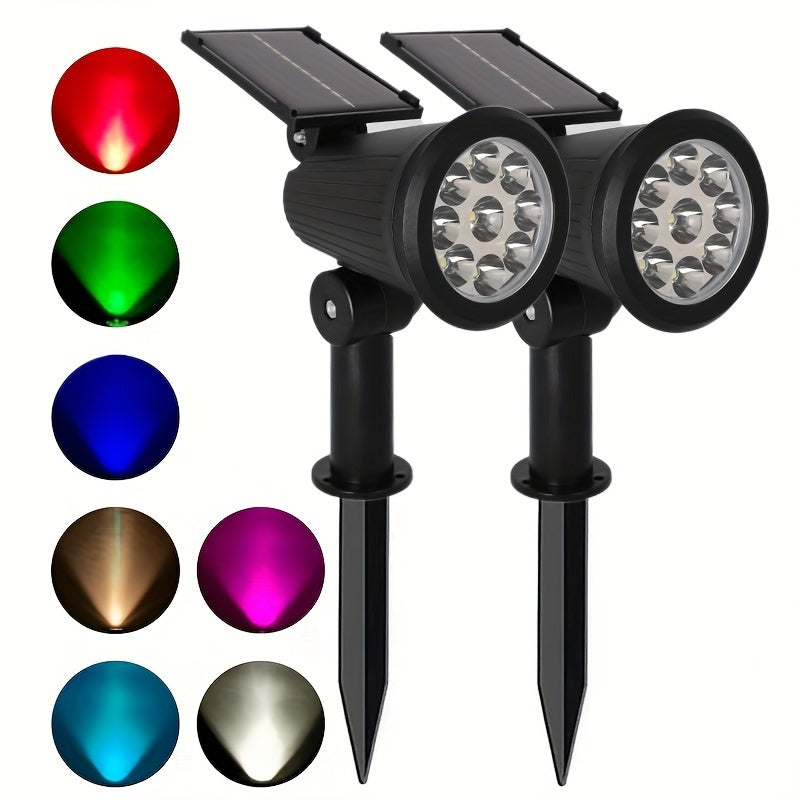 SolarLuxe Spotlight - Sustainable 9LED Garden Lighting