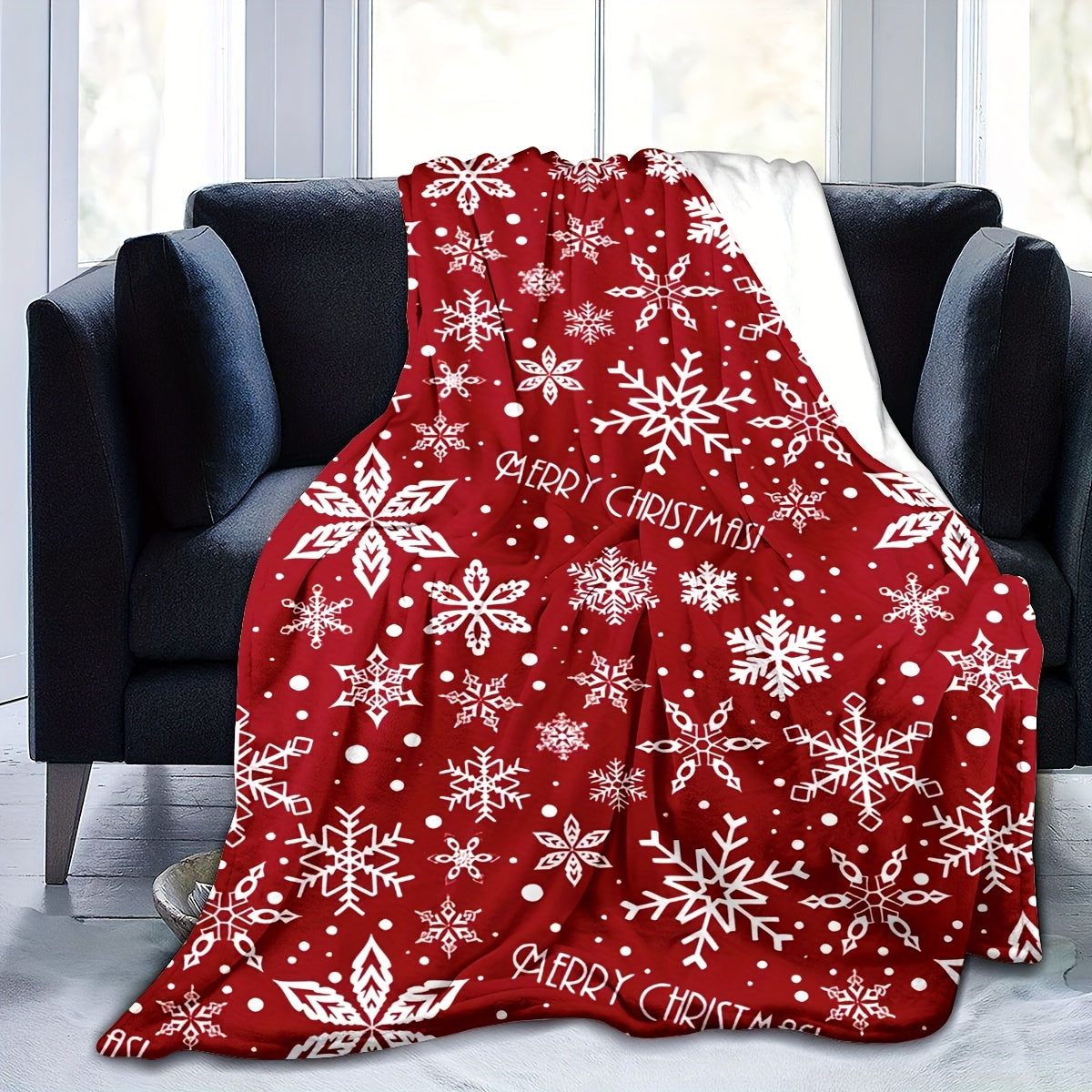 FestligaKram - Luxurious Christmas Fleece Blanket for the Holidays