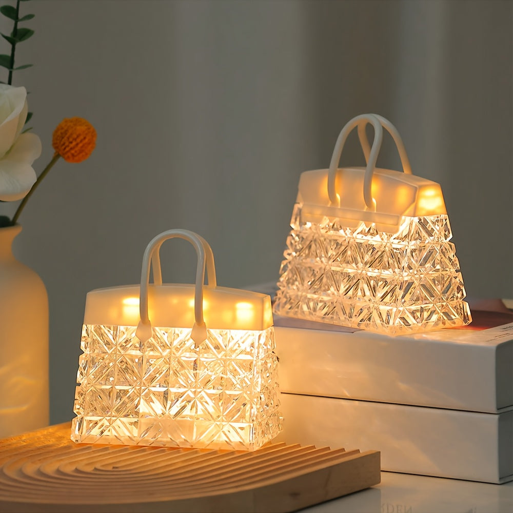 GlowSquare – Luxurious LED Table Lamp with Stylish Finish