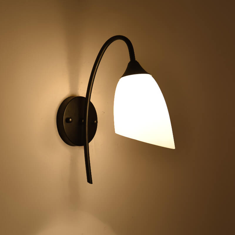 GloeiGlow – Modern Klockformad Vägglampa med Justerbar Arm