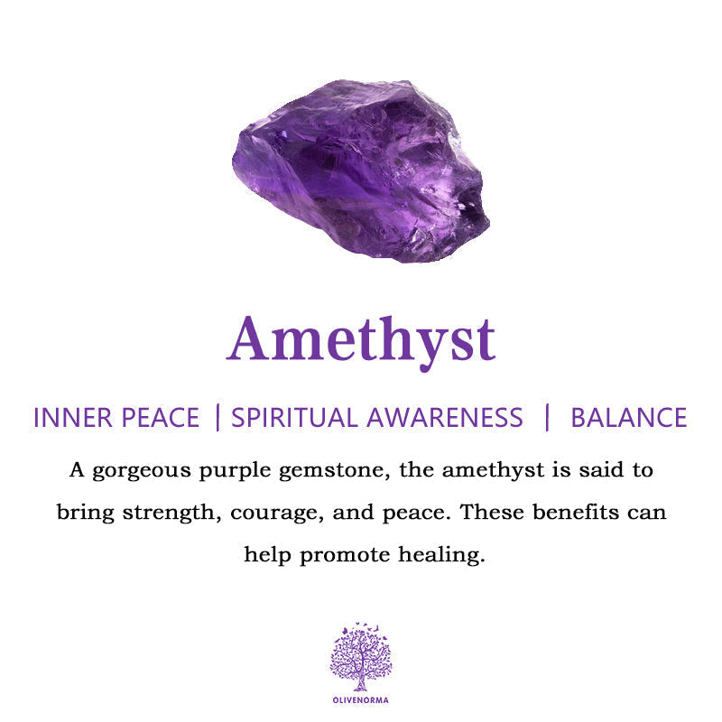 Aria: Natural Crystals Bracelet for Healing Energy