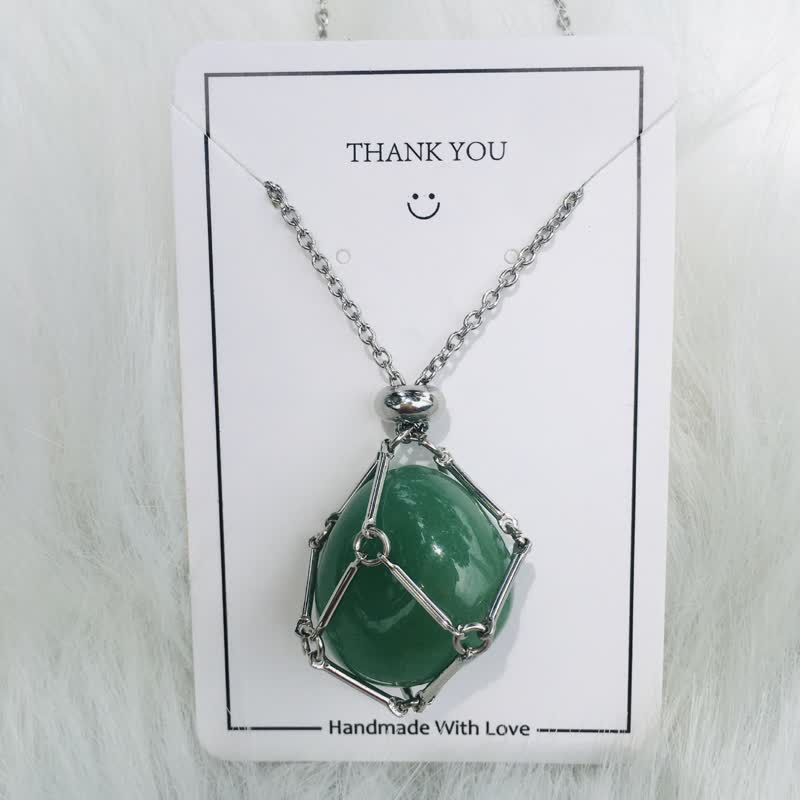 Elegant natural crystal necklace - Iris edition