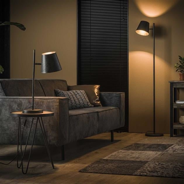 SiennaLampa - Stylish Table Lamp in Anthracite for Every Room