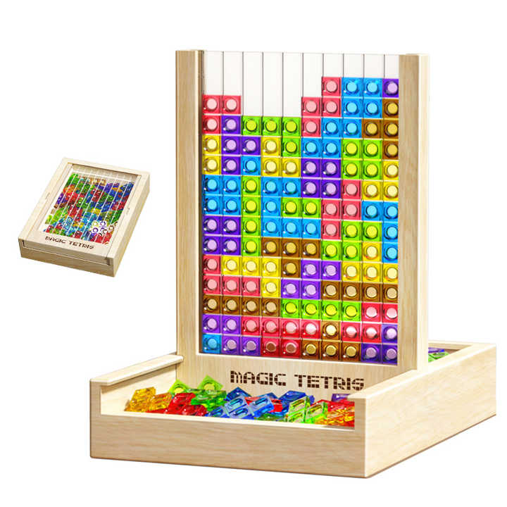 TetrisWood Game – Sustainable Family Fun