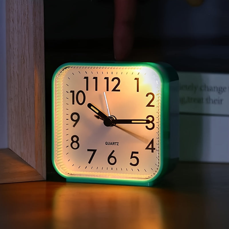 TimeEase - Stylish Alarm Clock with Illuminated Hands