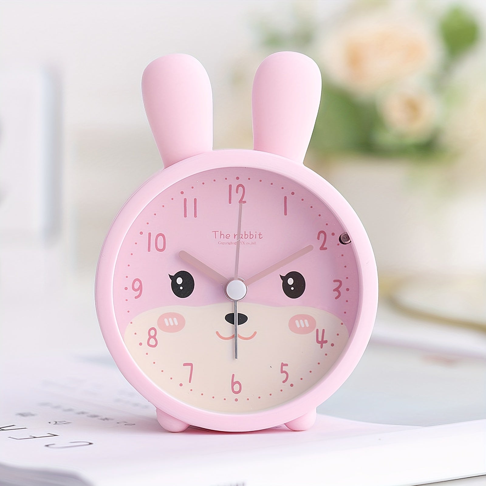 SilenTime Alarm Clock - Stylish Night Light with Silence