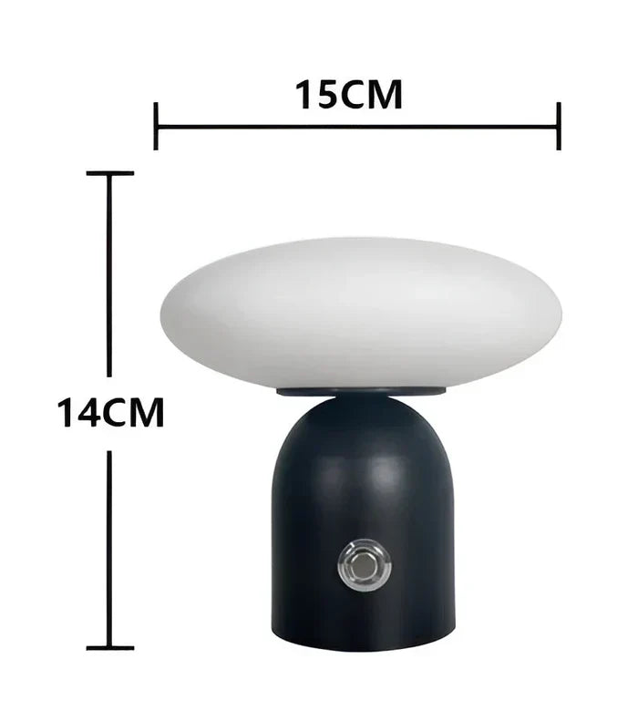 NordicGlow - Luxurious Paddenstoel LED Lamp with Smart Touch