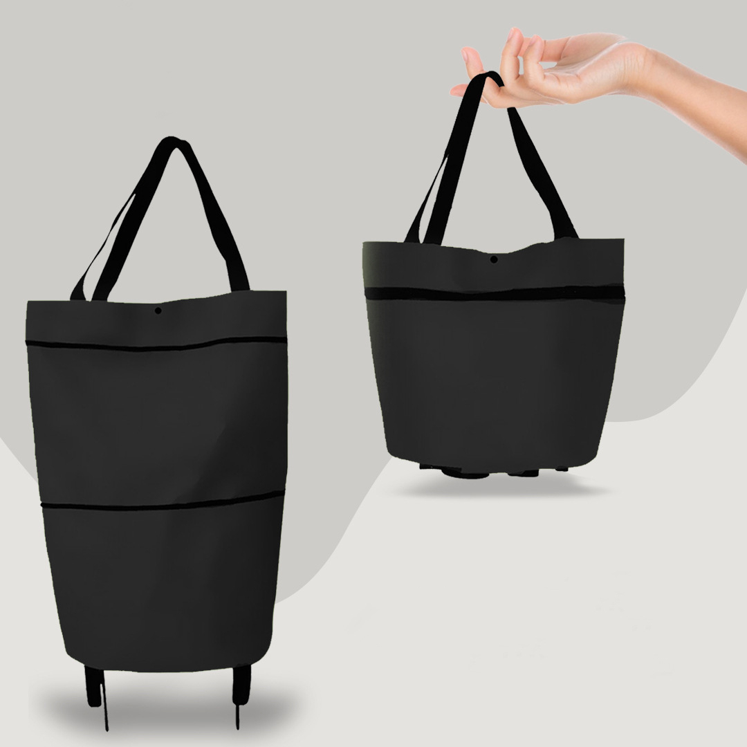 CarryFlex - Practical 2-in-1 Shopping Trolley with Wheels