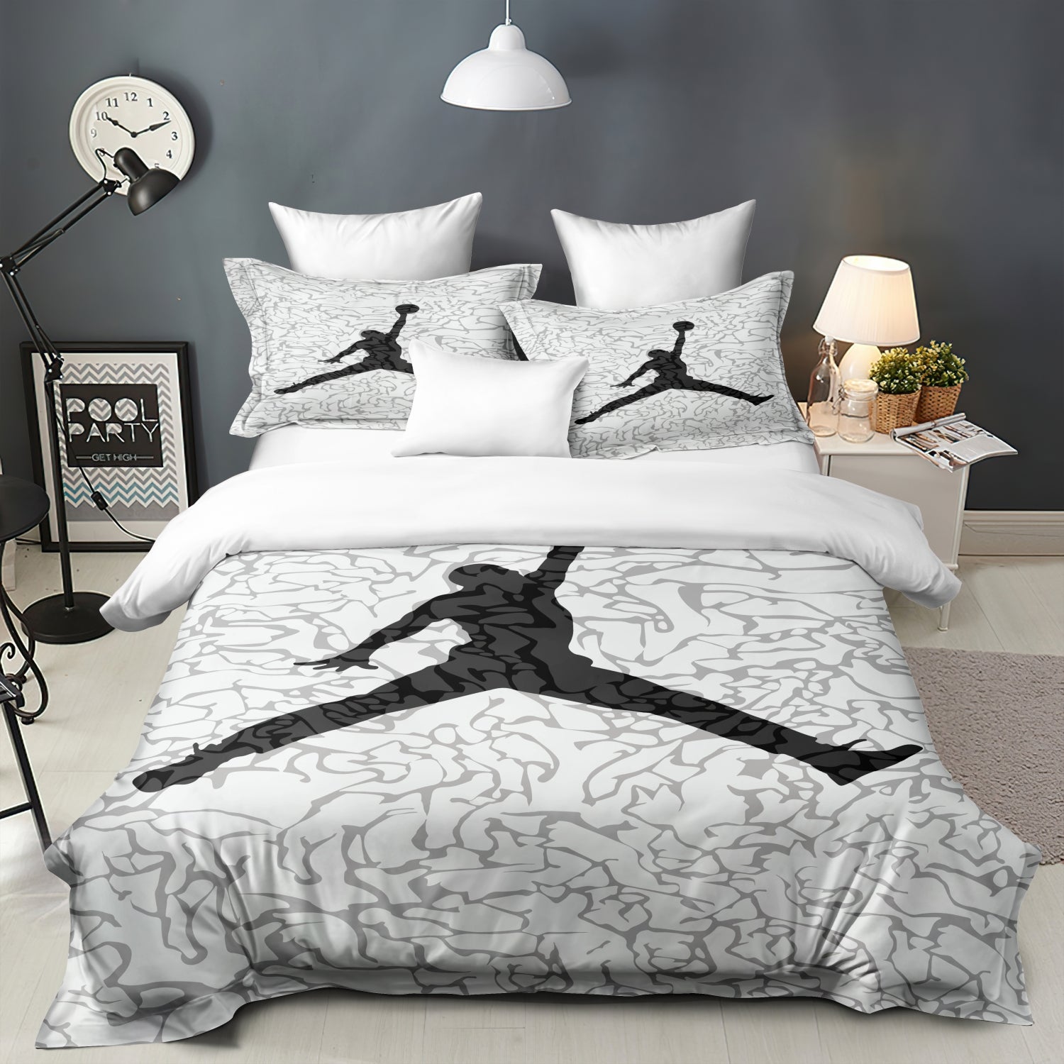 Sporty Luxury Basketball Bedding Set - Ultimate Sleeping Comfort