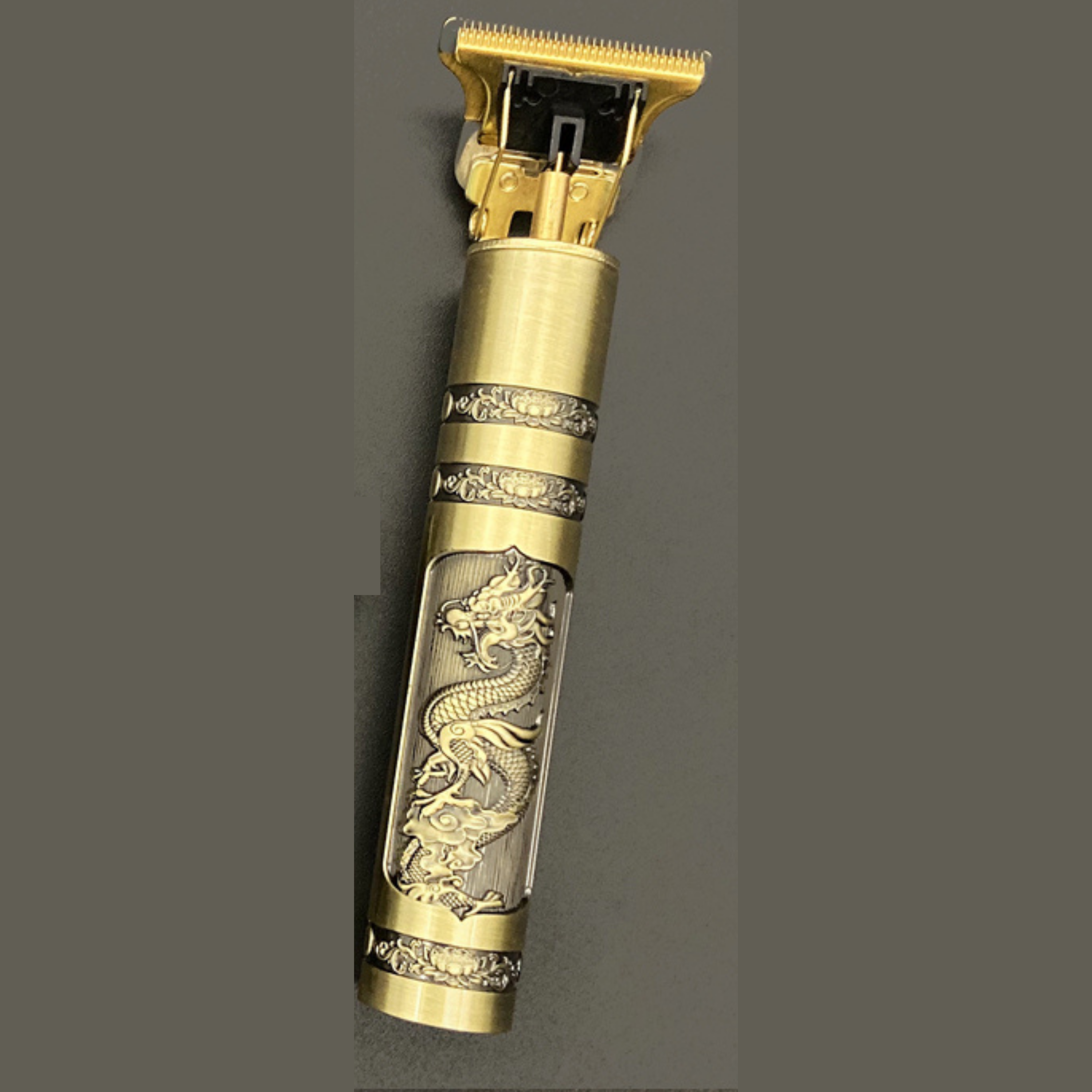 SkullTrim – Vintage Rechargeable Beard Trimmer with Attachments