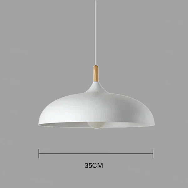 ScandiLuxe Ceiling Lamp - Scandinavian Oak Wood Design