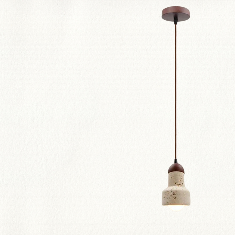 TranquilGlow Chandelier - Wabi Sabi Luxury Lighting