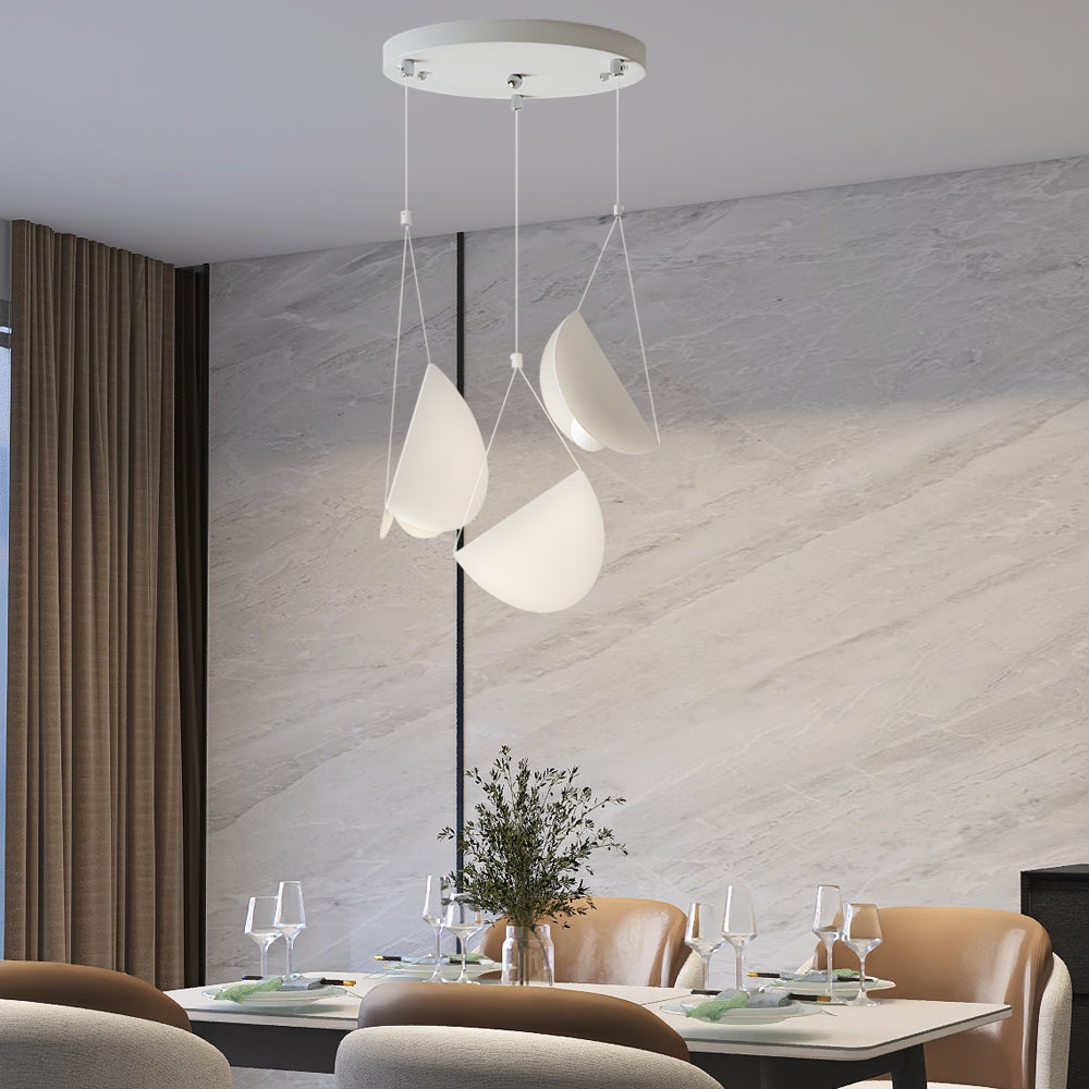 PureLuxe Pendant - Sleek White Linear Ceiling Light