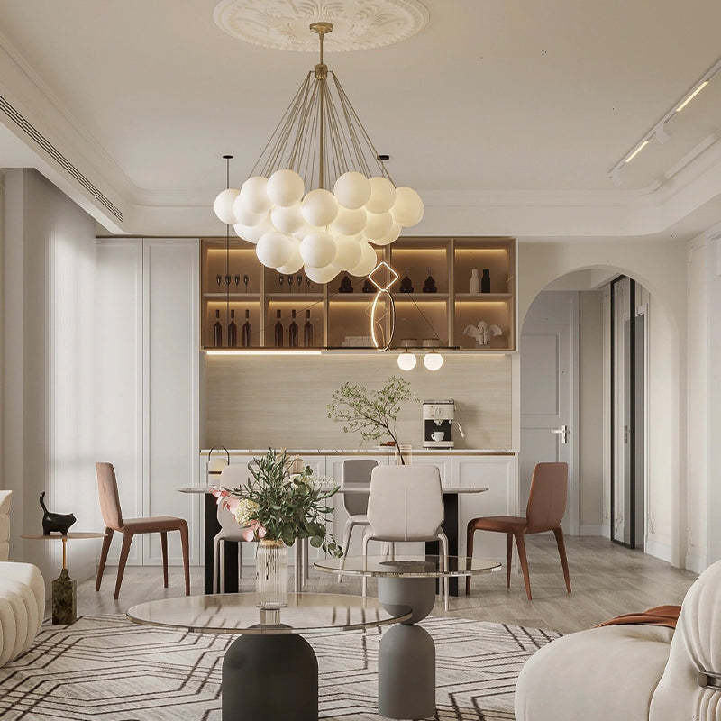 LuxeGlow Pendel - Modern LED Taklampa för Modernt Interiör