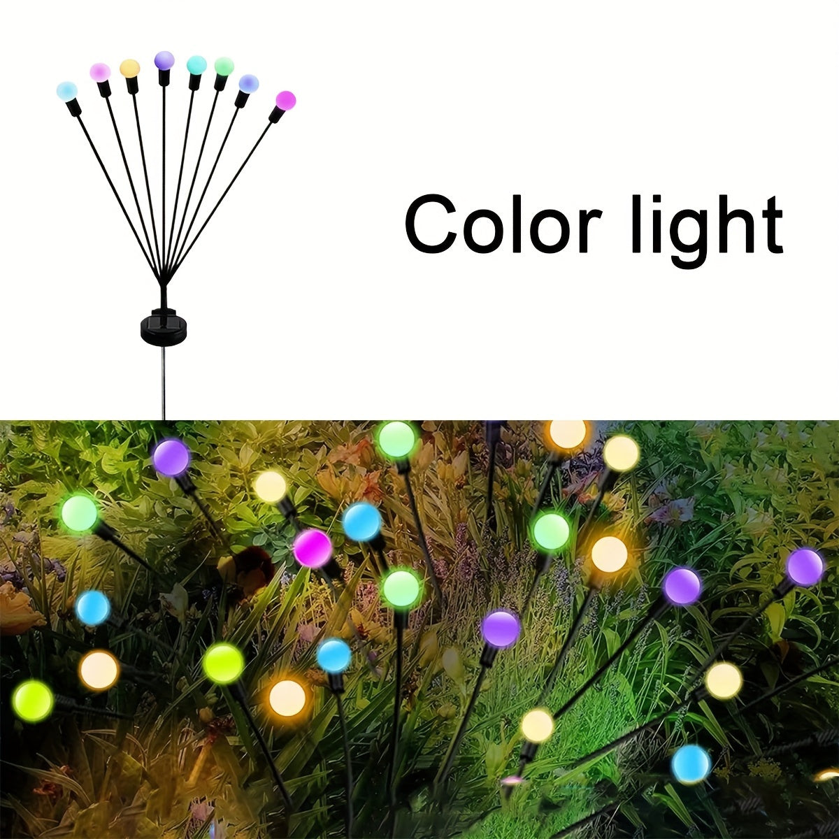 SolarFirefly lights - Stylish LED taming boom for outdoor use