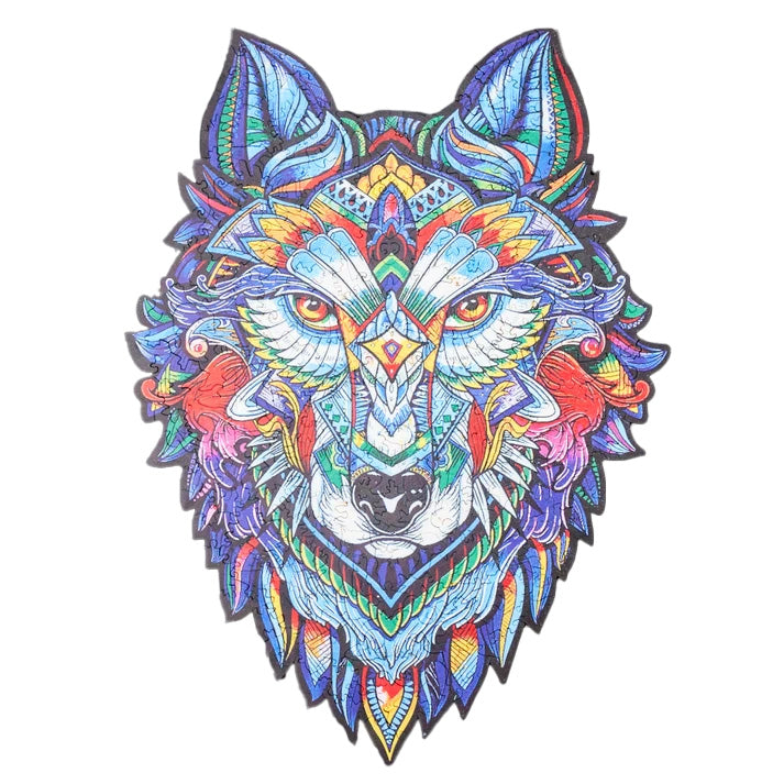 MajesticWolf Puzzle – Premium Wooden Puzzle