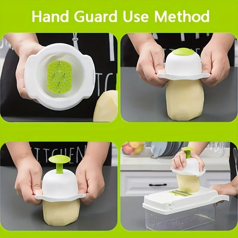 SliceMaster - 14-piece multi-function vegetable cutter set