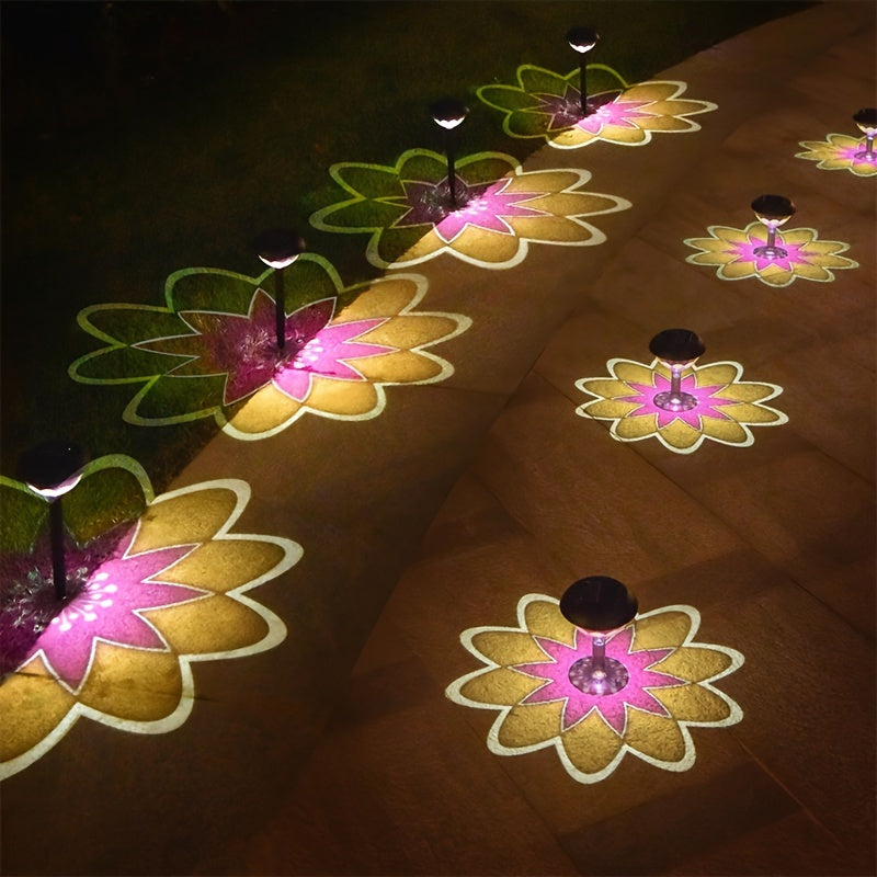 LumiLuxe - Modern Solar LED Garden Lamp