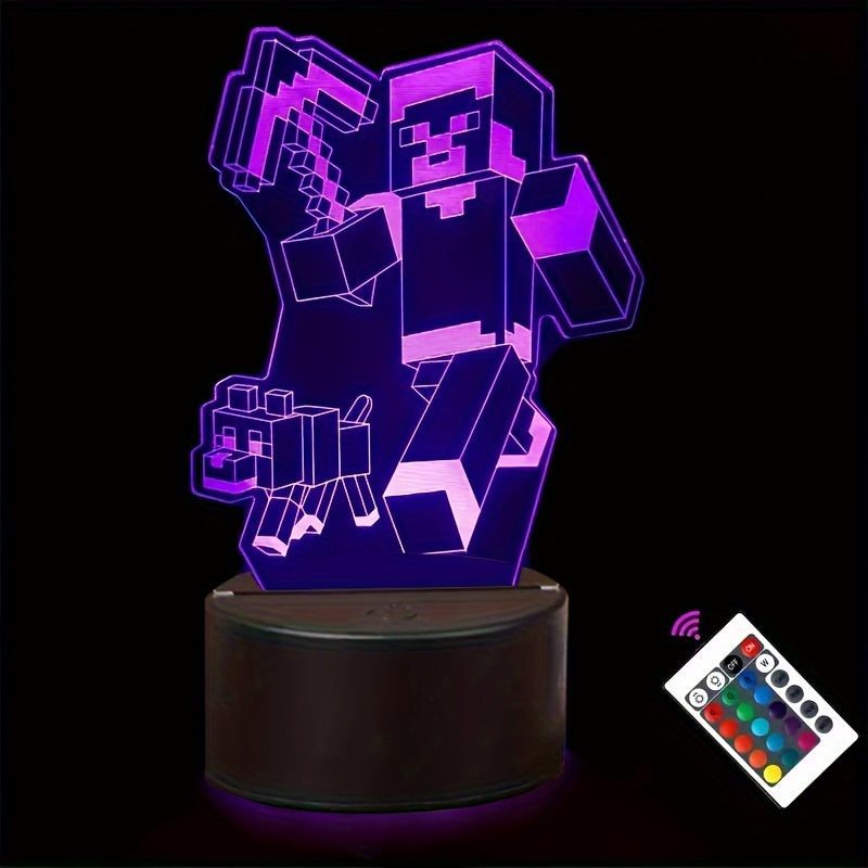 IlluGlow - 3D Night Light with Colors and USB