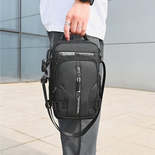 SecureNylon – Waterproof Anti-Theft Shoulder Bag