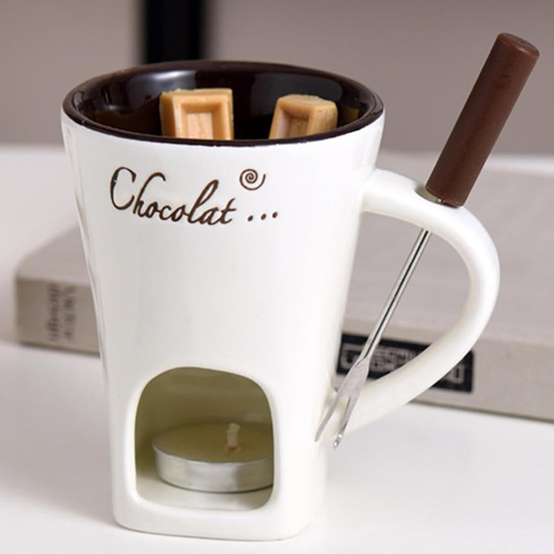 ChocoFondue - Elegant Bowl for Meltable Chocolate and Cheese