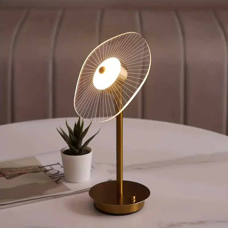 Elegant LED Desk Lamp with Adjustable Design
