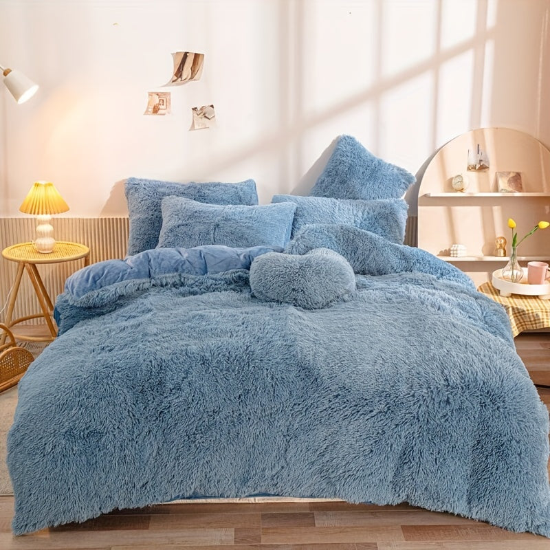VelvetLux – Luxurious Velvet Duvet Cover Set for All Year Round
