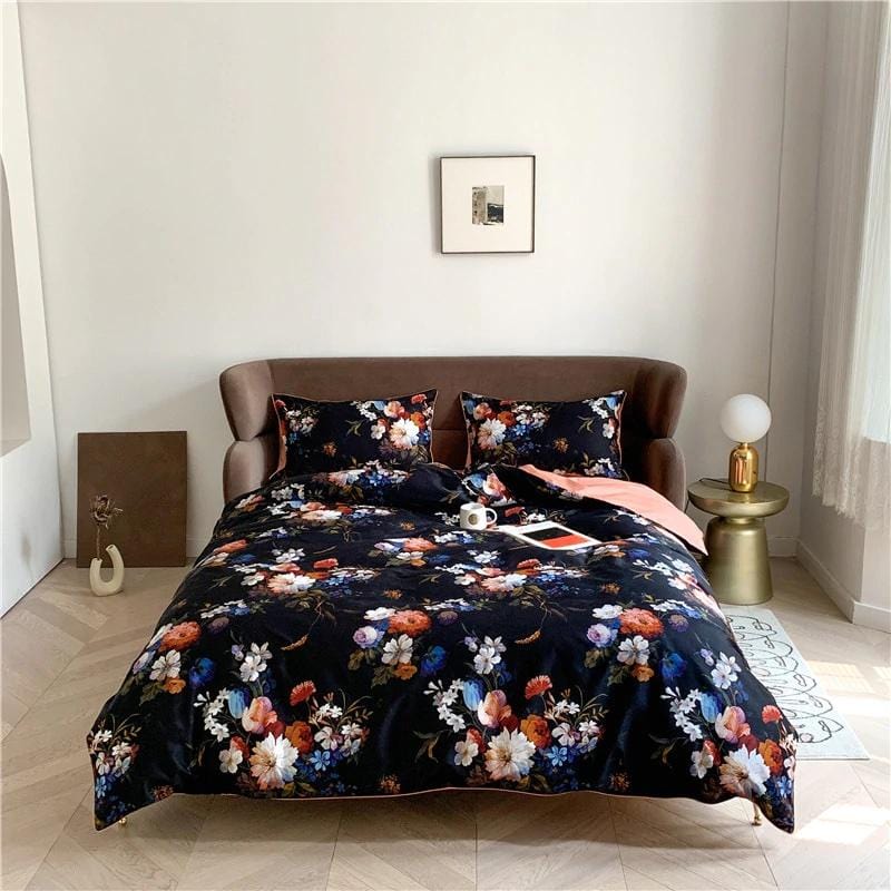 Bouquet - Luxurious Egyptian Cotton Duvet Cover Set