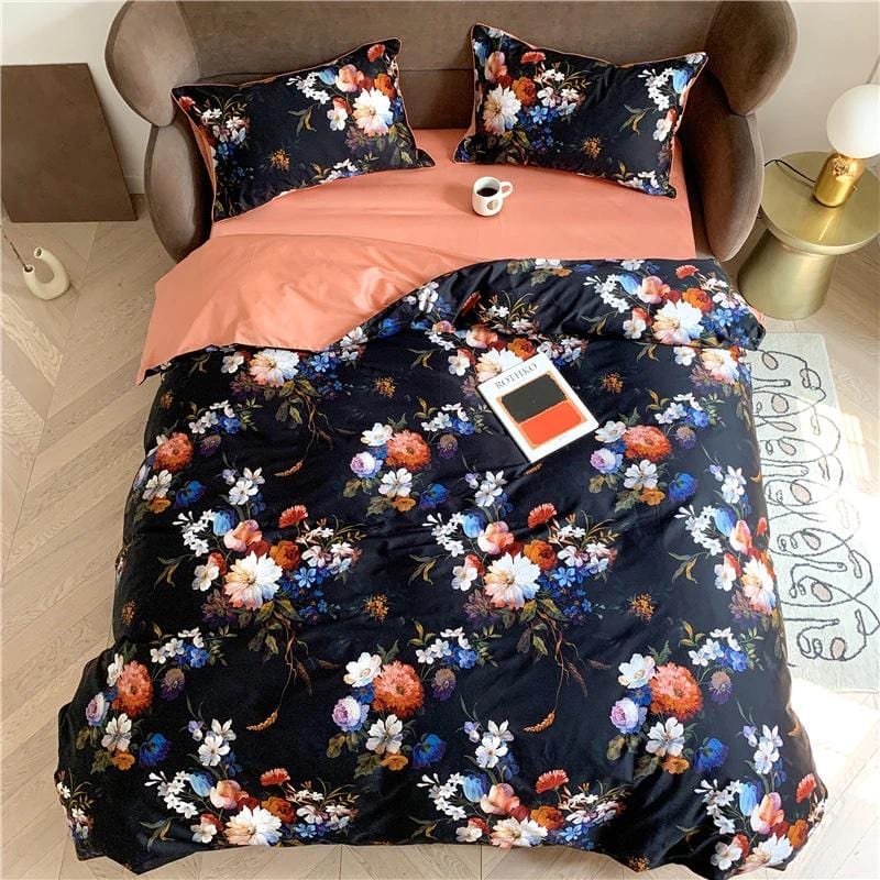 Bouquet - Luxurious Egyptian Cotton Duvet Cover Set