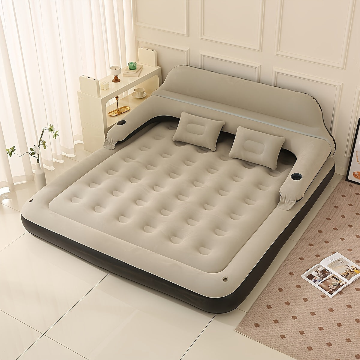 AirComfort Mattress - Inflatable with Backrest for Luxury