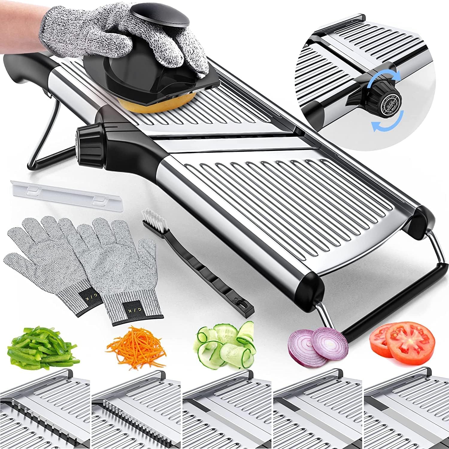 SlicerPro – Safety set with cut-resistant gloves