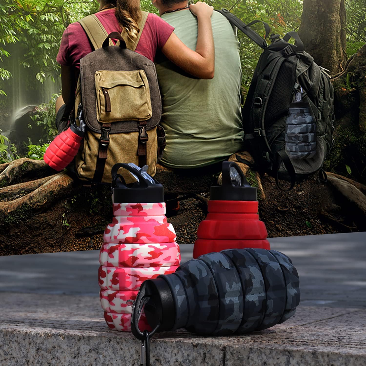 FlexiBottle - Sustainable Foldable Travel Cup 575 ML