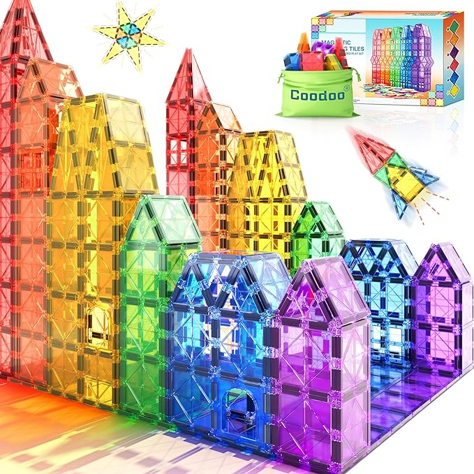 Montessori Magnetic Tiles - Discover Infinite Building Joy