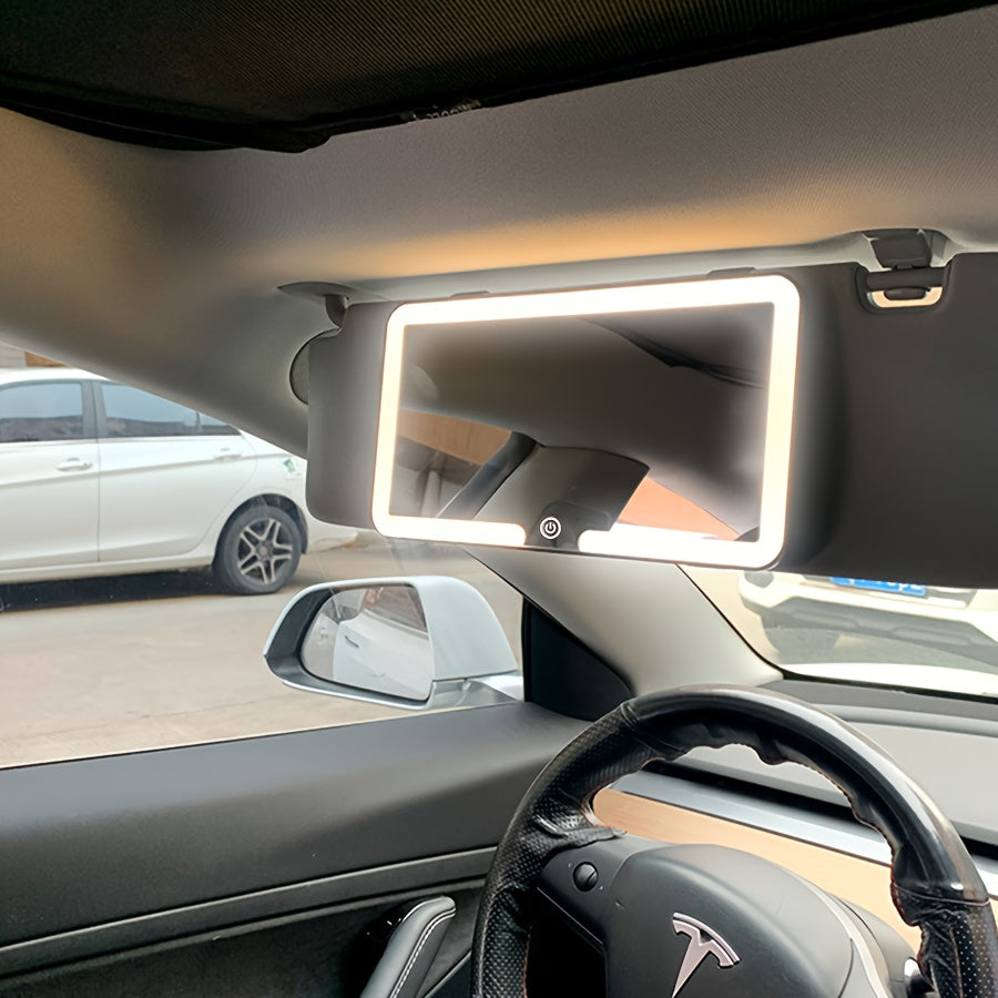 GlowMirror – Adjustable Makeup Mirror with USB Charging