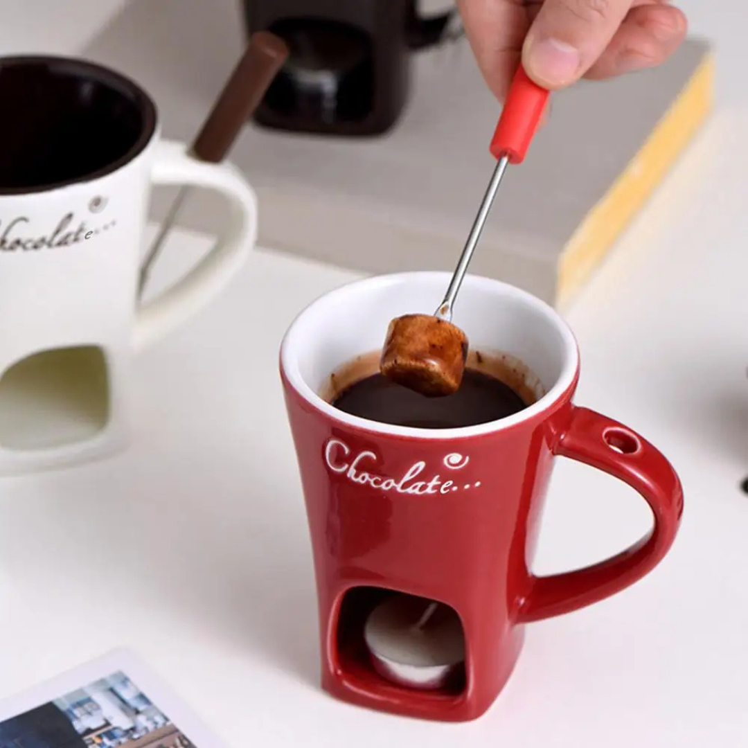 ChocoFondue - Elegant Bowl for Meltable Chocolate and Cheese