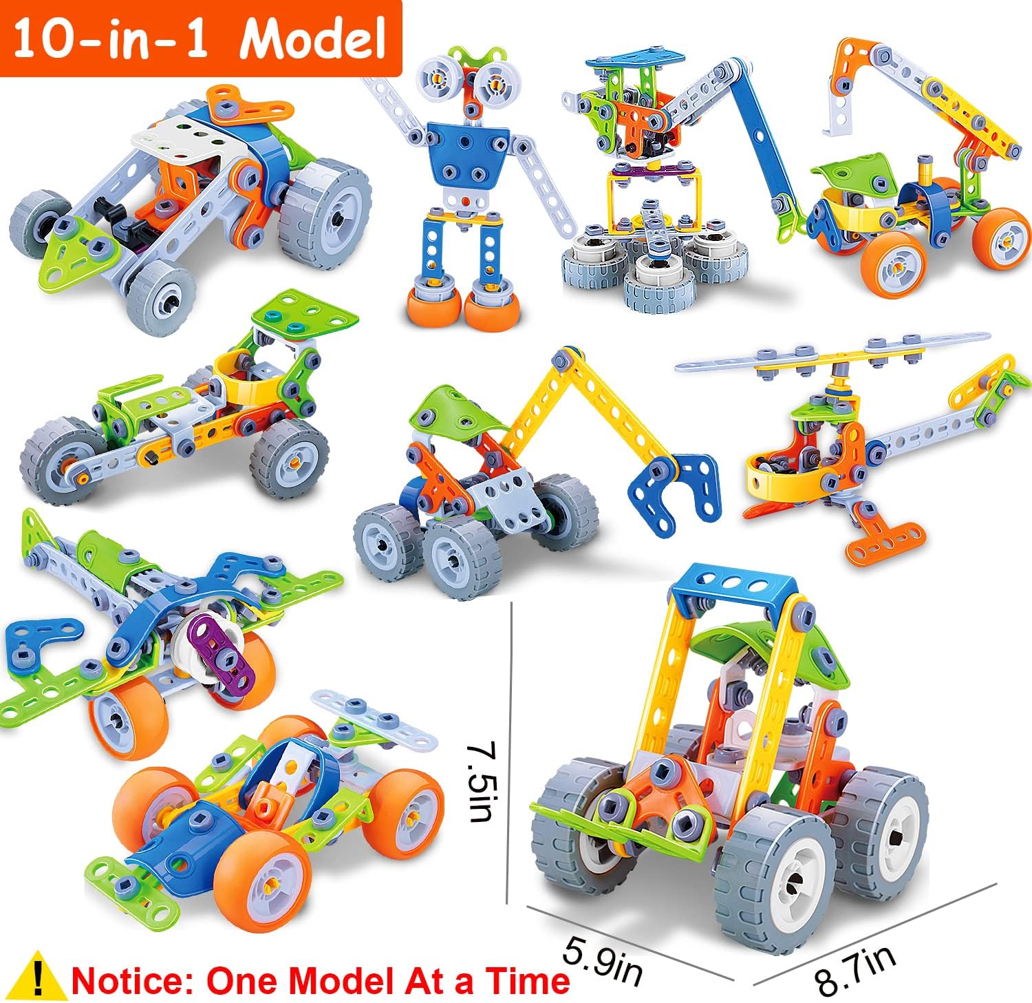 Building Kit for Kids - The Ultimate Plaything for Young Builders