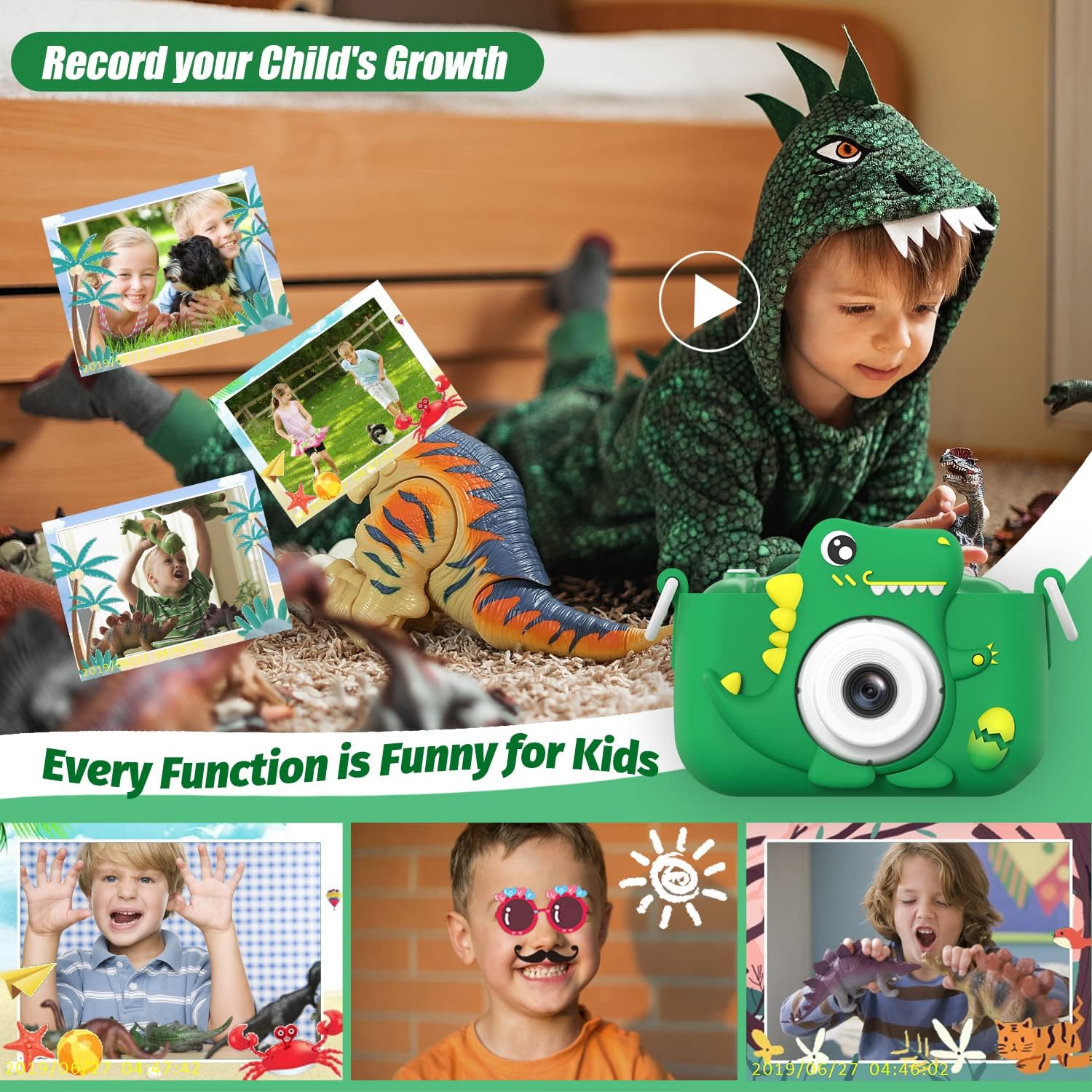 Dinosaur camera - for young creative adventurers