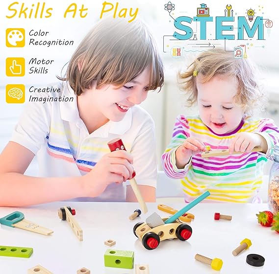 Wooden Tool Set - Discover Creative Play for Children